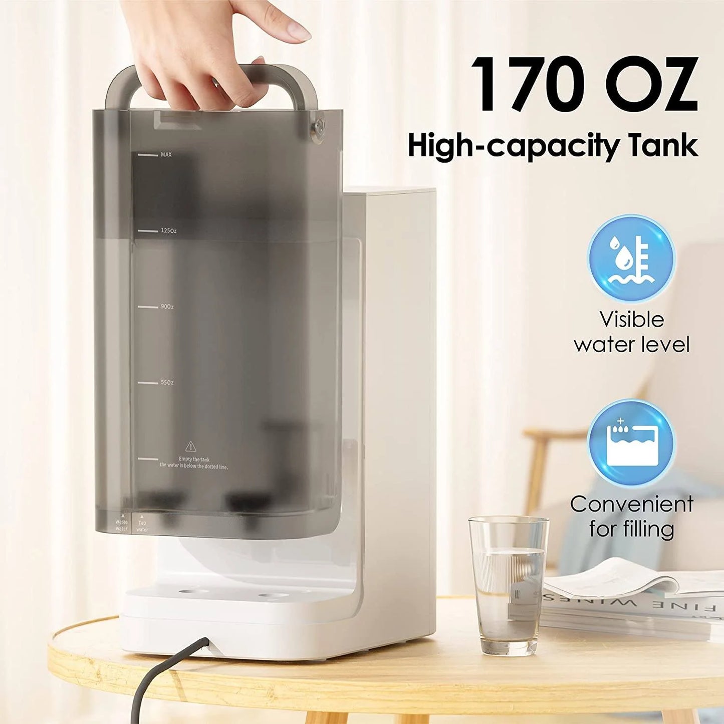 WATERDROP Countertop Water Filter System K19