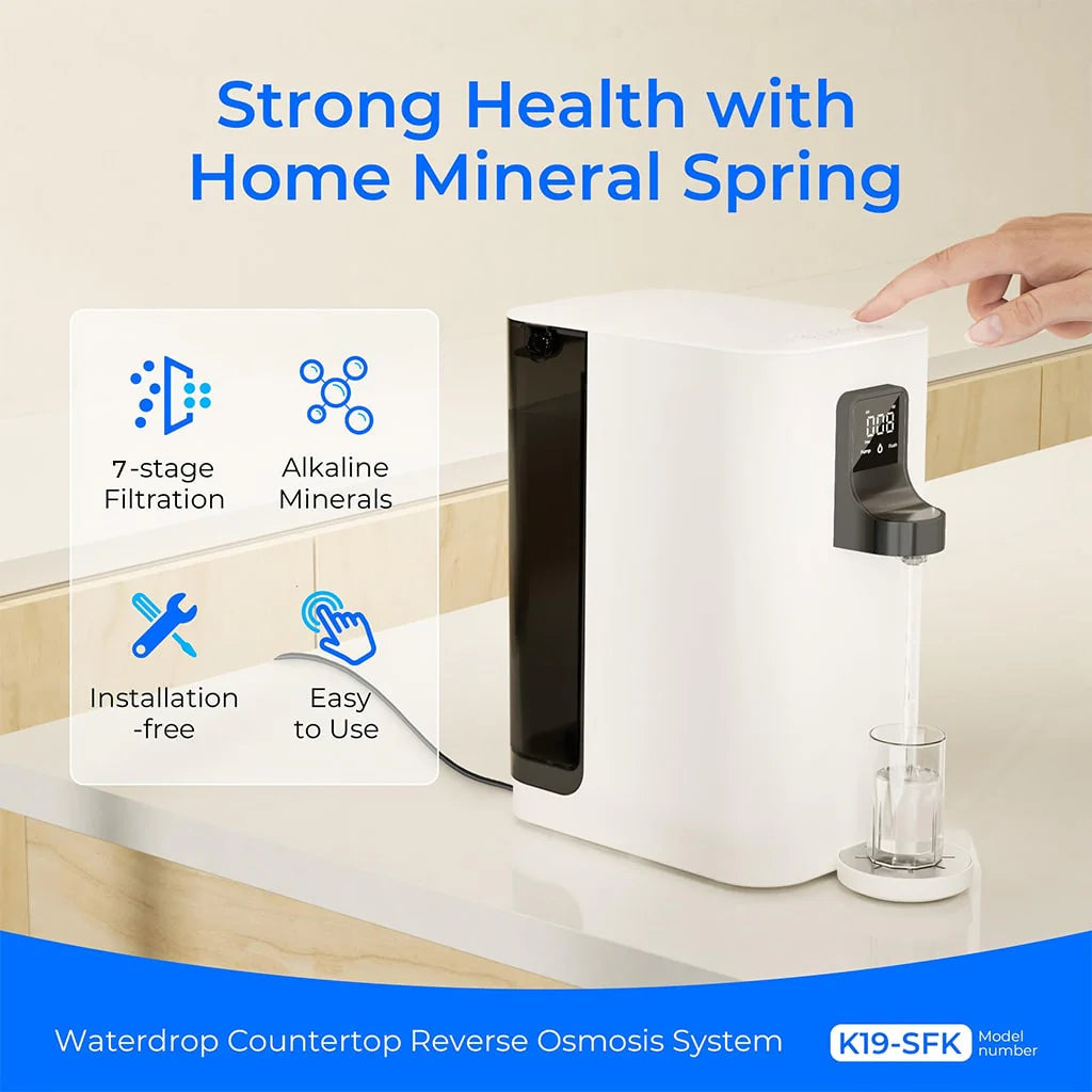 WATERDROP Countertop Water Filter System K19-SFK