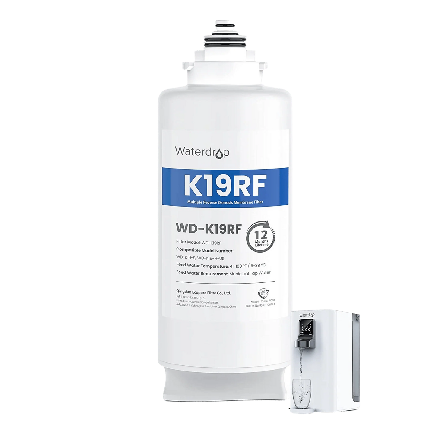 WATERDROP Replacement Filter WD-K19RF